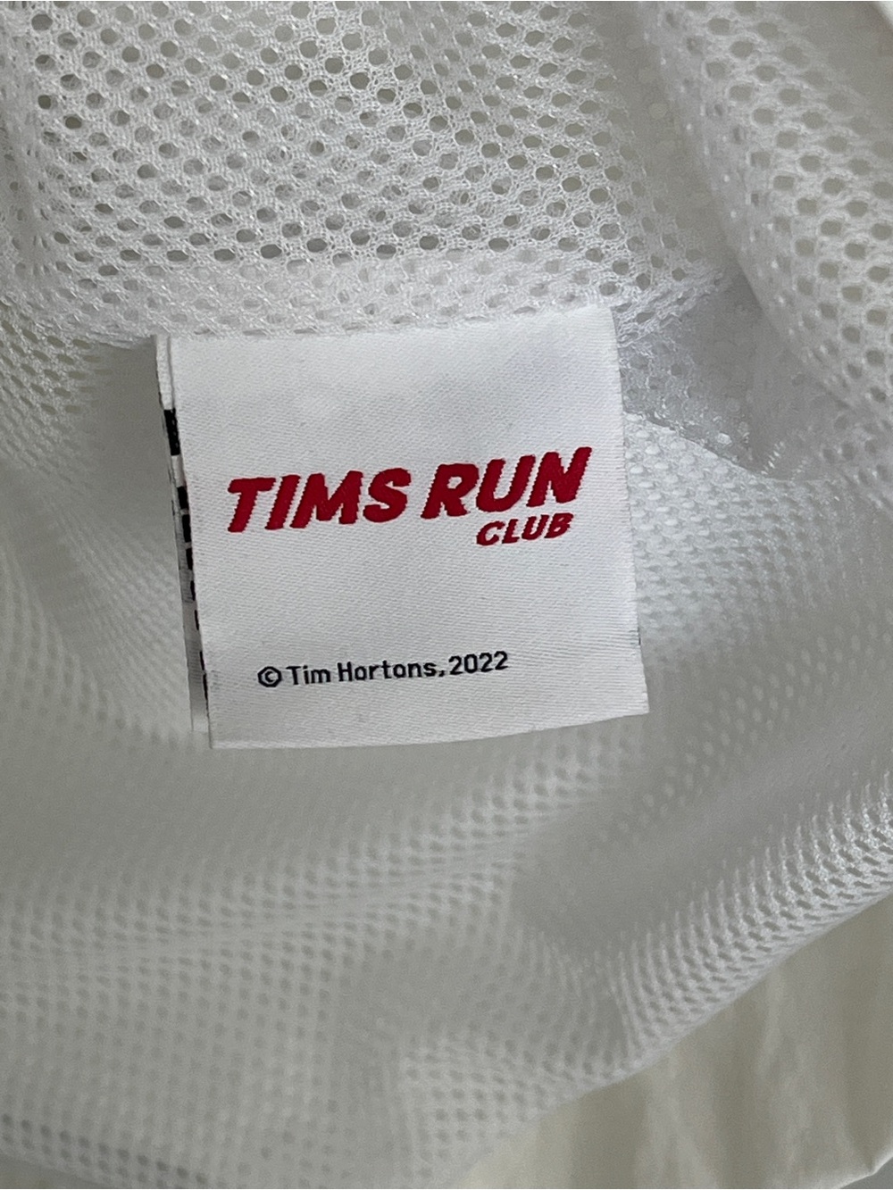 TIMS RUN White & Red Windbreaker Jacket - Picture 4 of 4